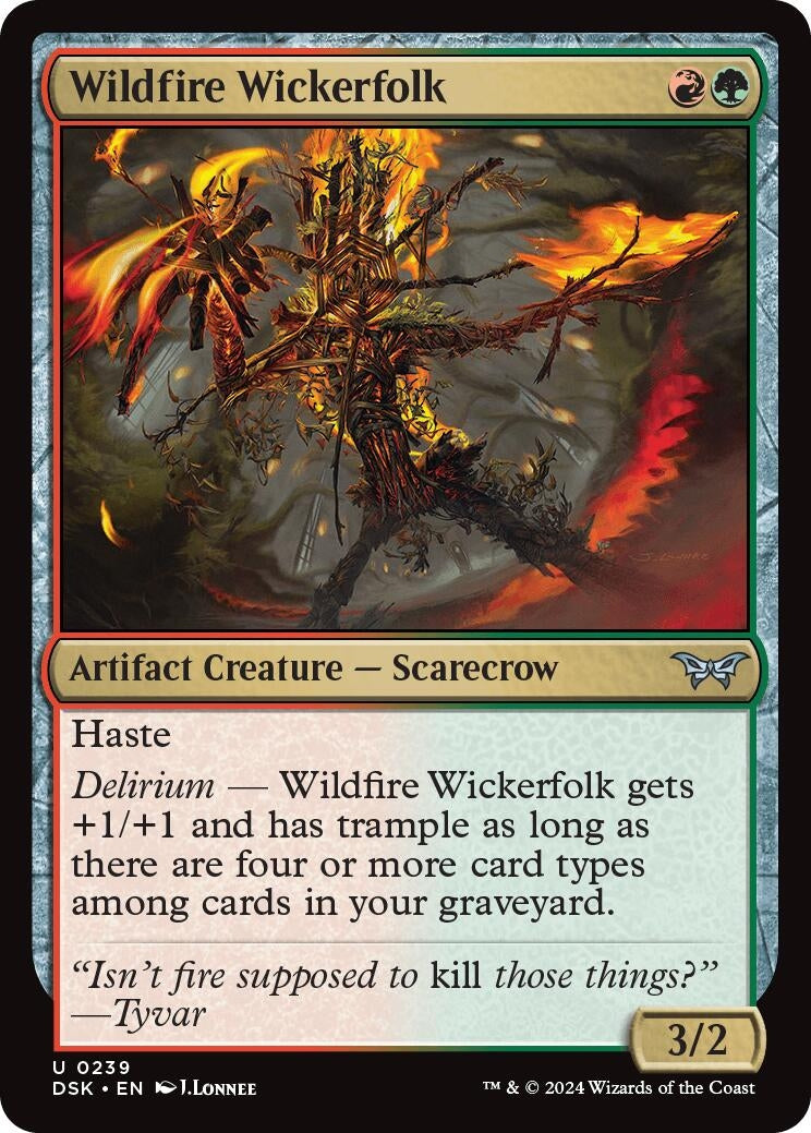 Wildfire Wickerfolk (239) (DSK)