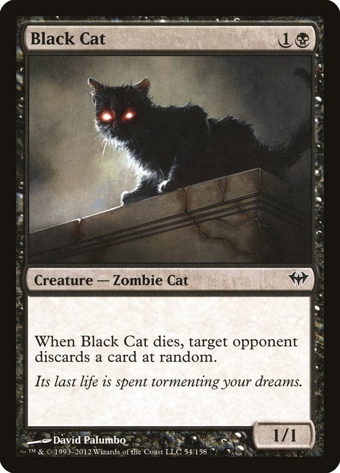 Image for Black Cat (54) (DKA) - Magic: The Gathering
