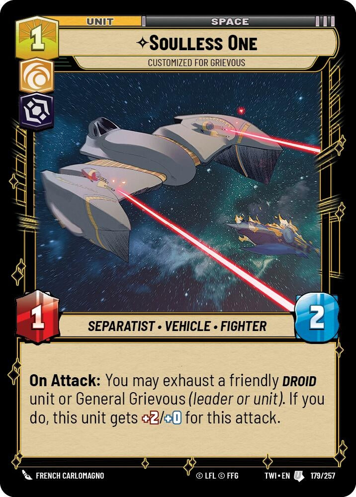 Soulless One - Customized for Grievous (179/257) (TWI)