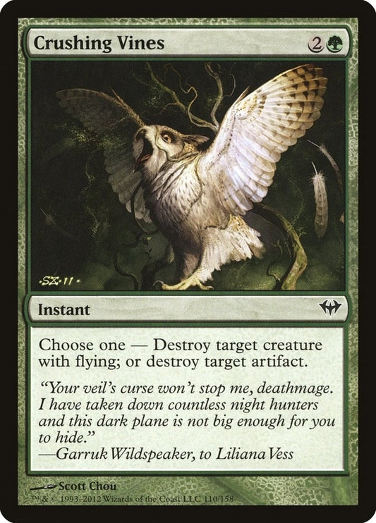 Image for Crushing Vines (110) (DKA) - Magic: The Gathering