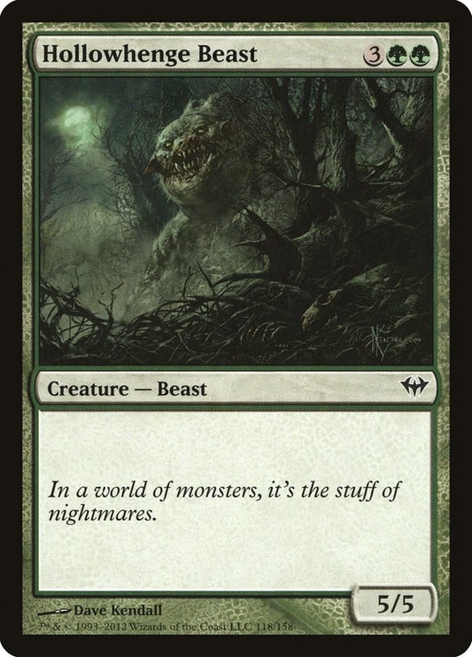 Image for Hollowhenge Beast (118) (DKA) - Magic: The Gathering