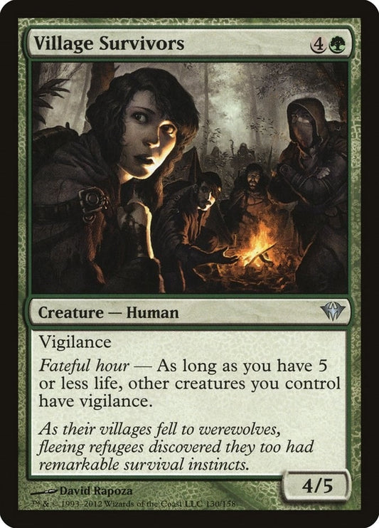 Image for Village Survivors (130) (DKA) - Magic: The Gathering