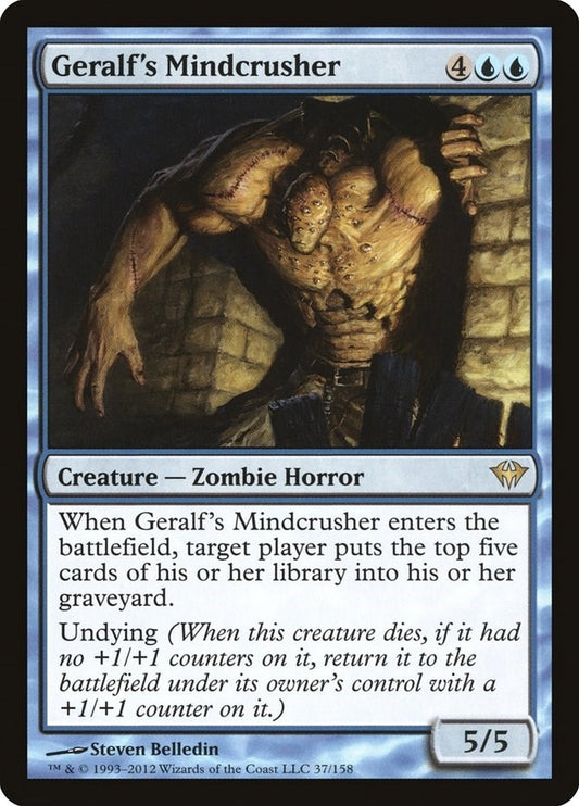 Image for Geralf's Mindcrusher (37) (DKA) - Magic: The Gathering