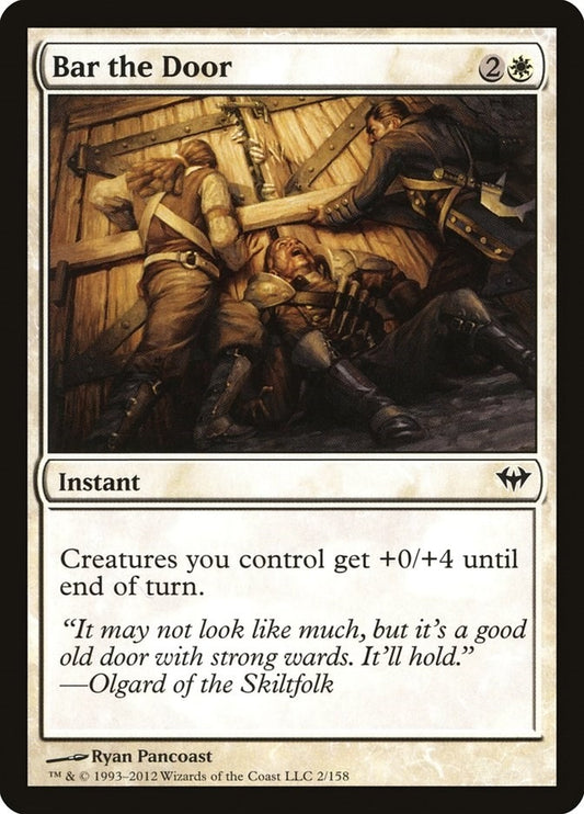 Image for Bar the Door (2) (DKA) - Magic: The Gathering
