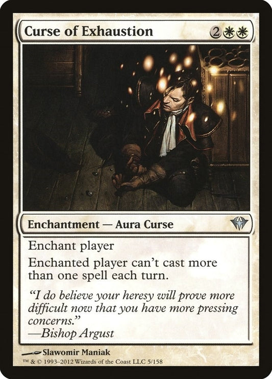 Image for Curse of Exhaustion (5) (DKA) - Magic: The Gathering
