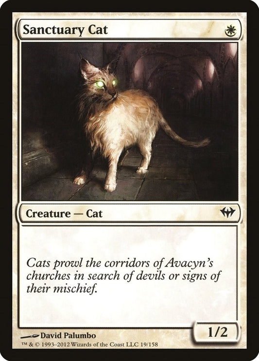 Image for Sanctuary Cat (19) (DKA) - Magic: The Gathering