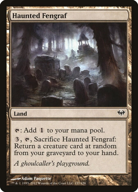 Image for Haunted Fengraf (157) (DKA) - Magic: The Gathering