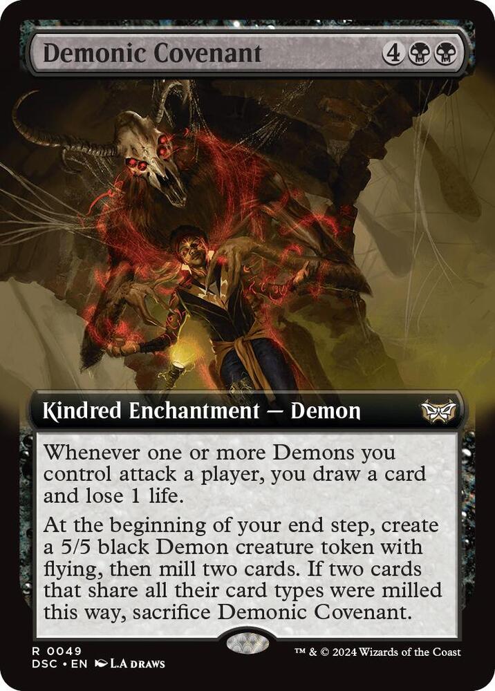 Demonic Covenant (Extended Art) (49) (DSC)