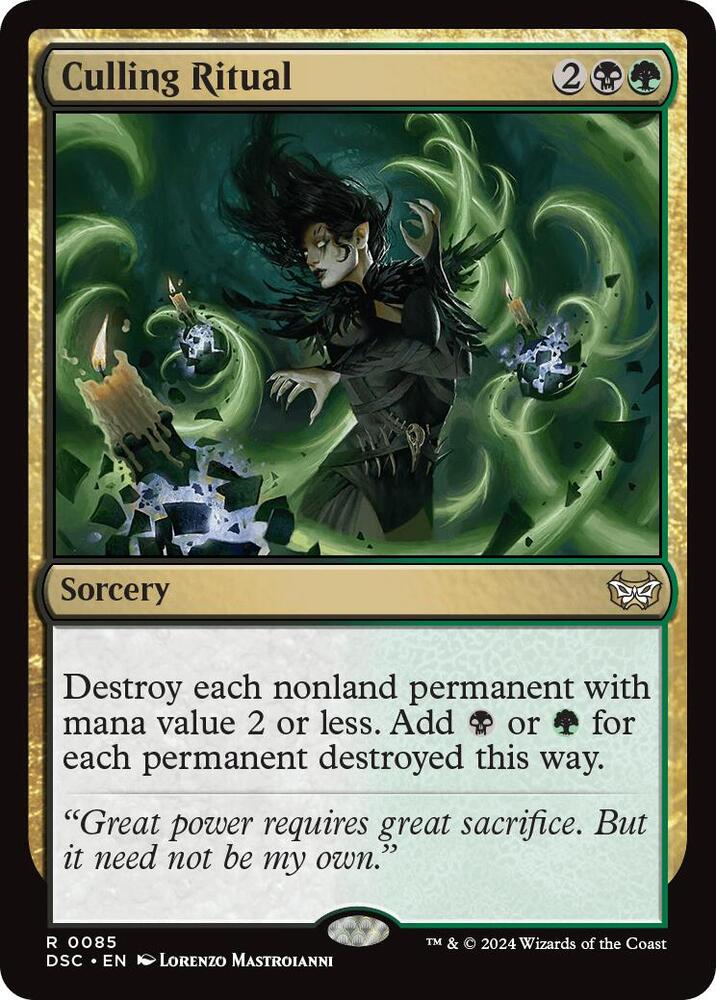 Culling Ritual (85) (DSC)