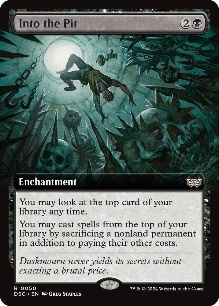 Into the Pit (Extended Art) (50) (DSC)