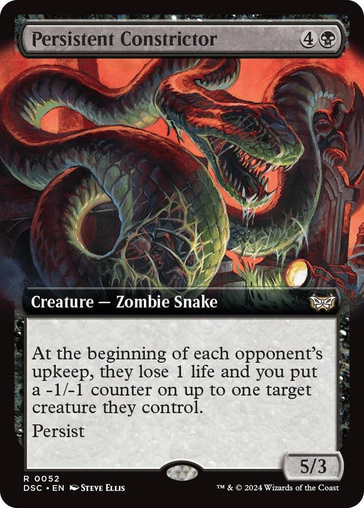 Persistent Constrictor (Extended Art) (52) (DSC)