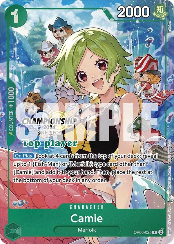Camie (Championship 2024 Top Player Pack) (OP06-025) (OP-PR)