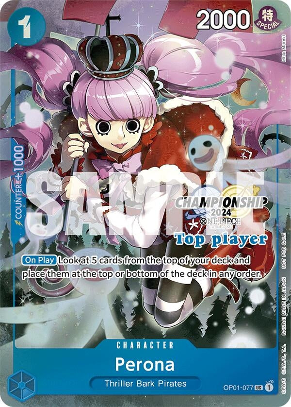 Perona (Championship 2024 Top Player Pack) (OP01-077) (OP-PR)