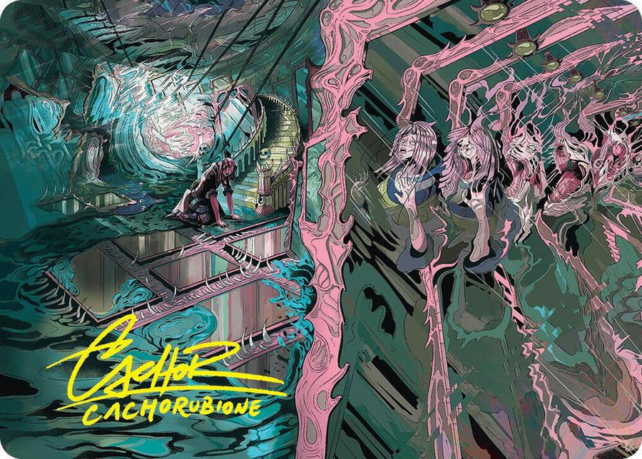 Mirror Room // Fractured Realm Art Card (Gold-Stamped Signature) (36) (ASDSK)