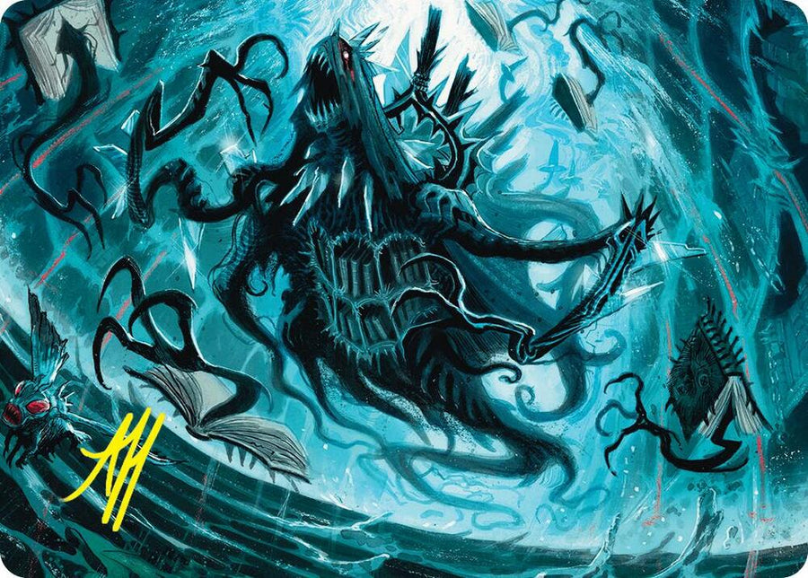 Overlord of the Floodpits Art Card (Gold-Stamped Signature) (4) (ASDSK)