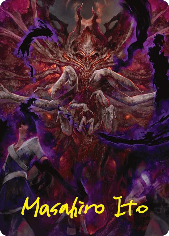 Damnation Art Card (Gold-Stamped Signature) (53) (ASDSK)
