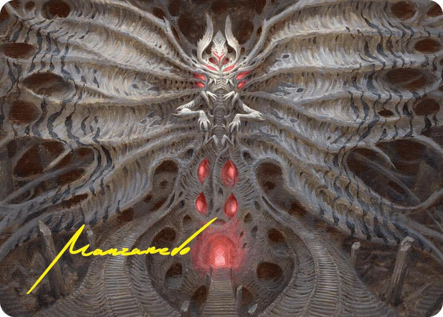 Valgavoth, Terror Eater Art Card (Gold-Stamped Signature) (10) (ASDSK)