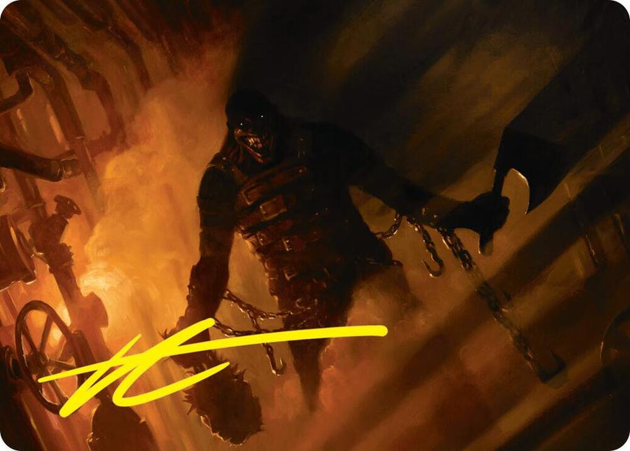 Boilerbilges Ripper Art Card (Gold-Stamped Signature) (12) (ASDSK)
