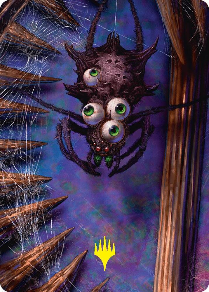Spider Art Card (Gold-Stamped Planeswalker Symbol) (54) (ASDSK)