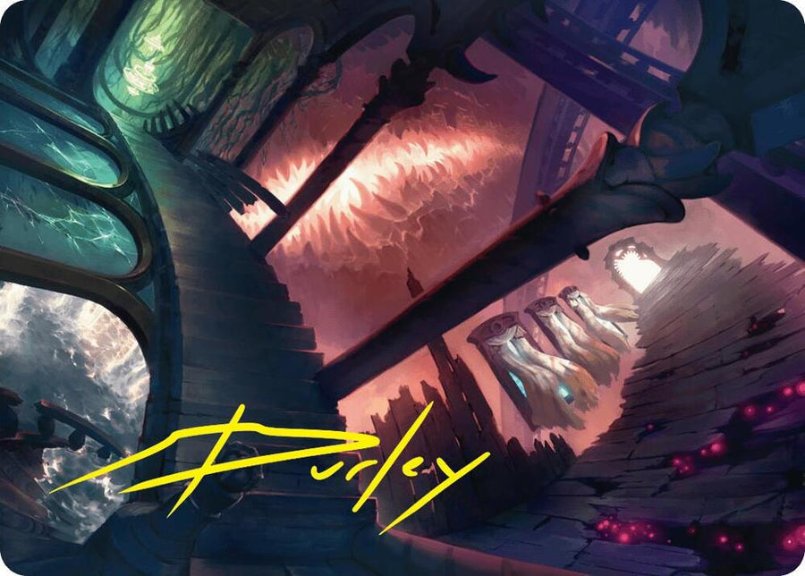 Terramorphic Expanse Art Card (Gold-Stamped Signature) (27) (ASDSK)