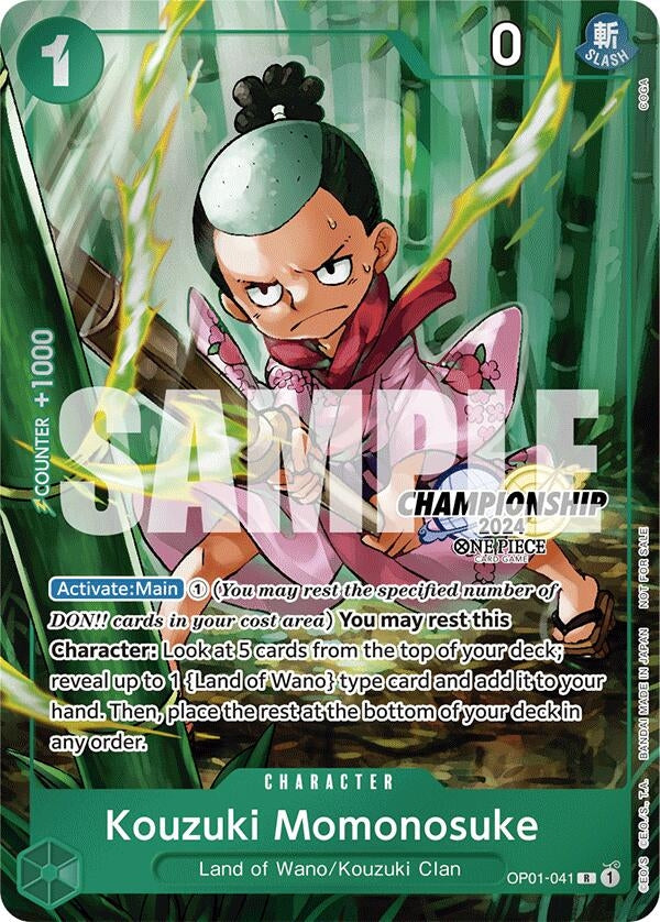 Kouzuki Momonosuke (CS 2024 Celebration Pack) (OP01-041) (OP-PR)