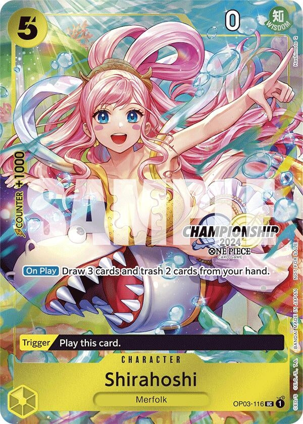 Shirahoshi (CS 2024 Celebration Pack) (OP03-116) (OP-PR)