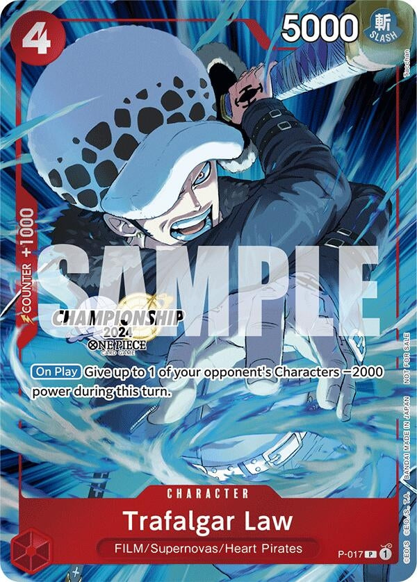Trafalgar Law (CS 2024 Celebration Pack) (P-017) (OP-PR)