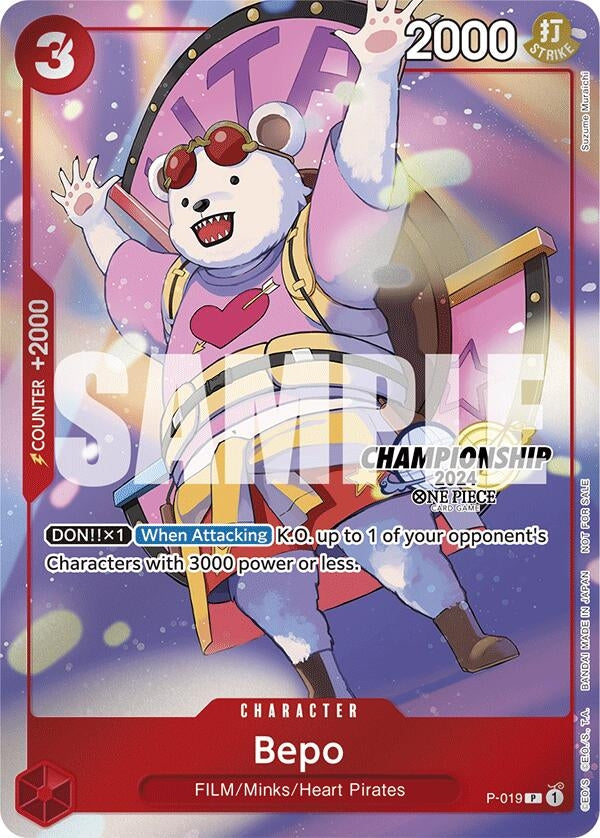 Bepo (CS 2024 Celebration Pack) (P-019) (OP-PR)