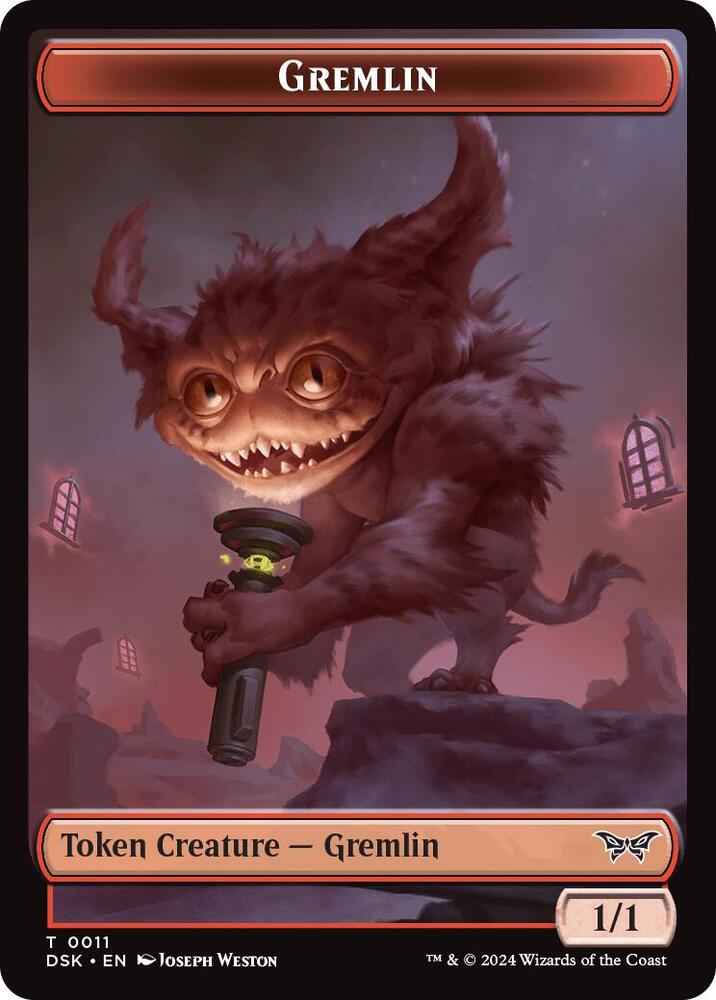 Gremlin // Manifest Double-Sided Token (11 // 18) (DSK)