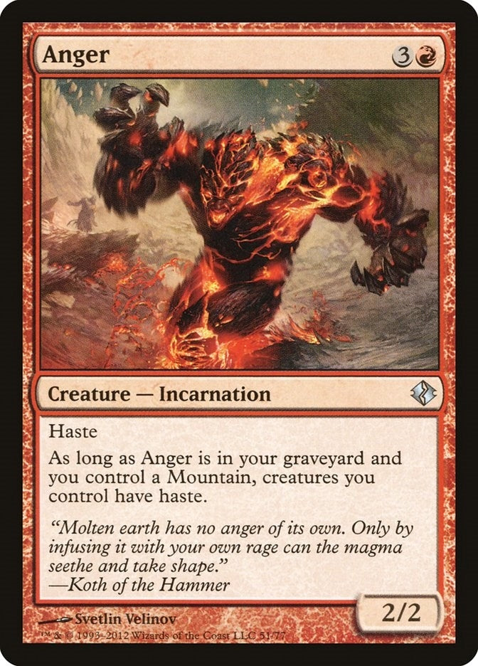 Image for Anger (51) (DDI) - Magic: The Gathering
