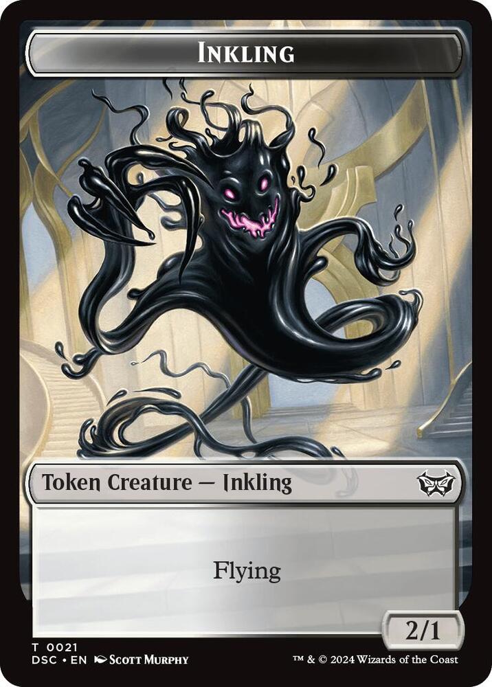 Inkling // Scarecrow Double-Sided Token (21 // 23) (DSC)