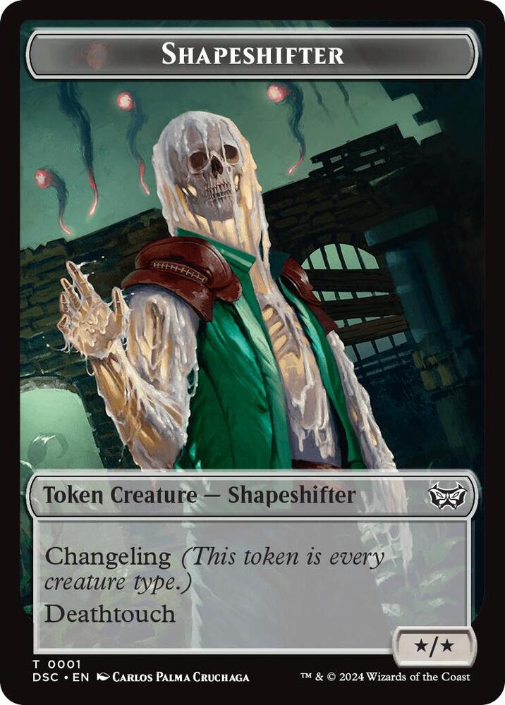 Shapeshifter // Insect (0022) Double-Sided Token (1 // 22) (DSC)