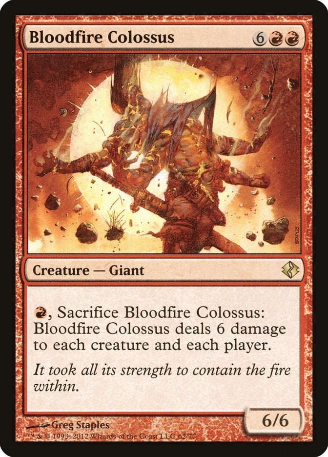 Bloodfire Colossus (62) (DDI)