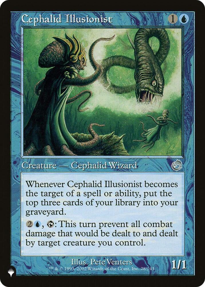 Cephalid Illusionist (28/143) (LIST)