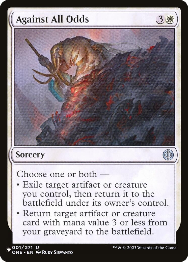 Against All Odds (001/271) (LIST)