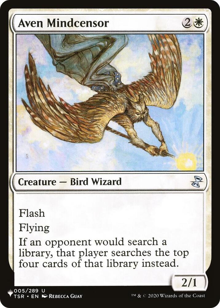 Aven Mindcensor (005/289) (LIST)