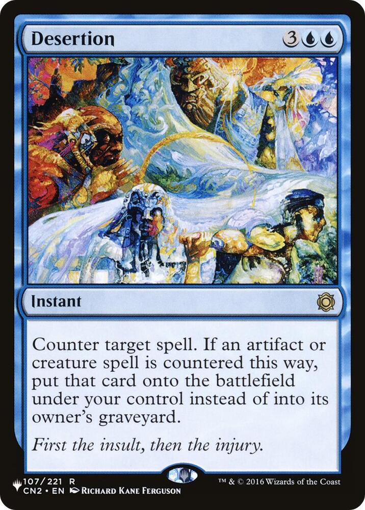 Desertion (107/221) (LIST)