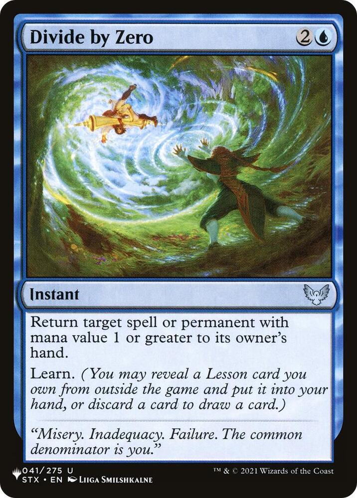 Divide by Zero (041/275) (LIST)