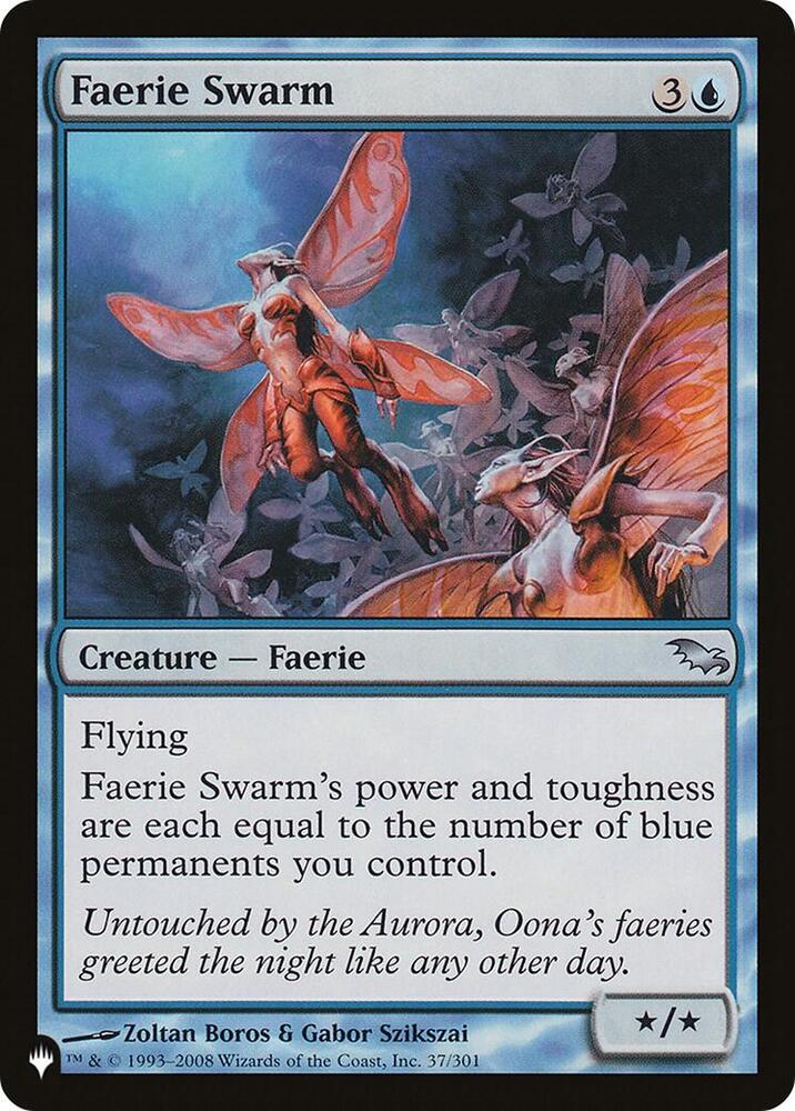 Faerie Swarm (37/301) (LIST)
