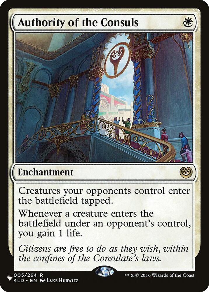 Authority of the Consuls (005/264) (LIST)