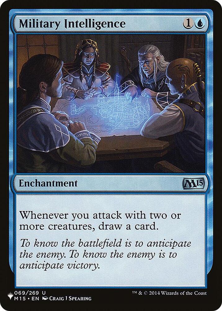 Military Intelligence (069/269) (LIST)