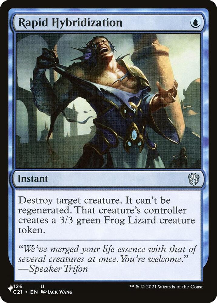 Rapid Hybridization (C21) (126/081) (LIST)