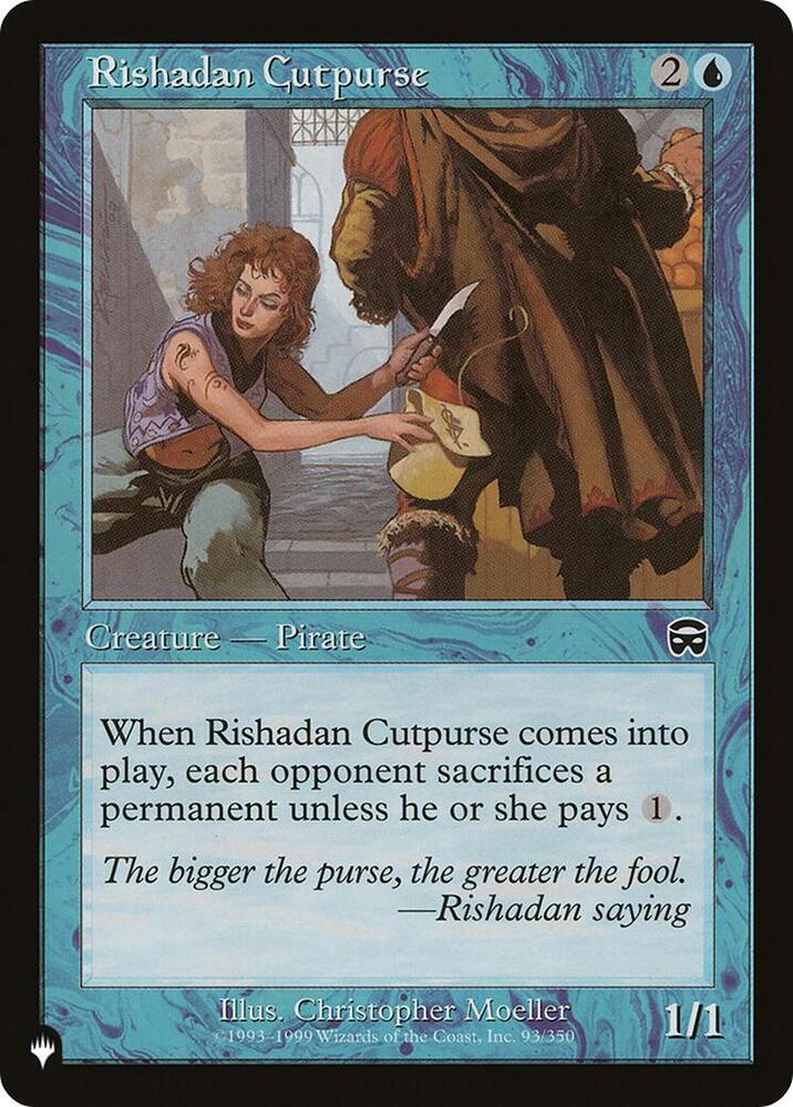 Rishadan Cutpurse (93/350) (LIST)