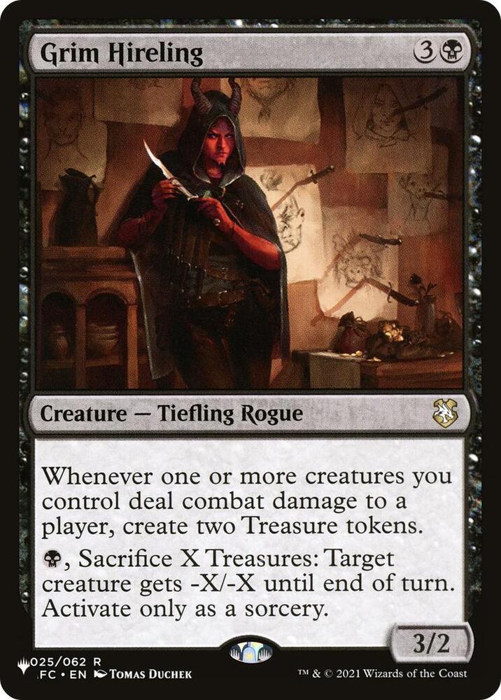 Grim Hireling (025/062) (LIST)