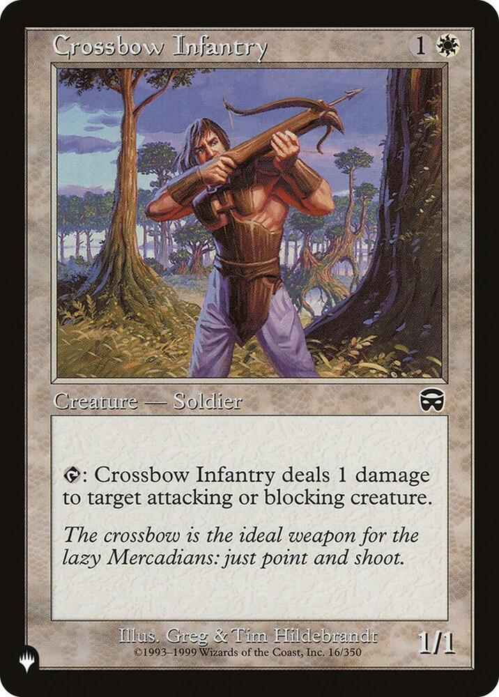 Crossbow Infantry (16/350) (LIST)