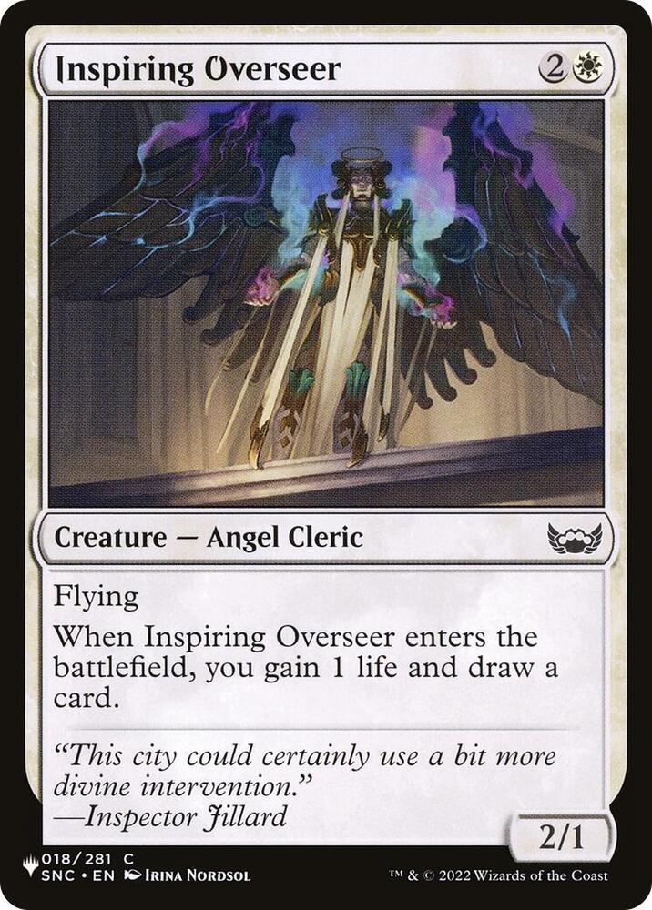 Inspiring Overseer (018/281) (LIST)