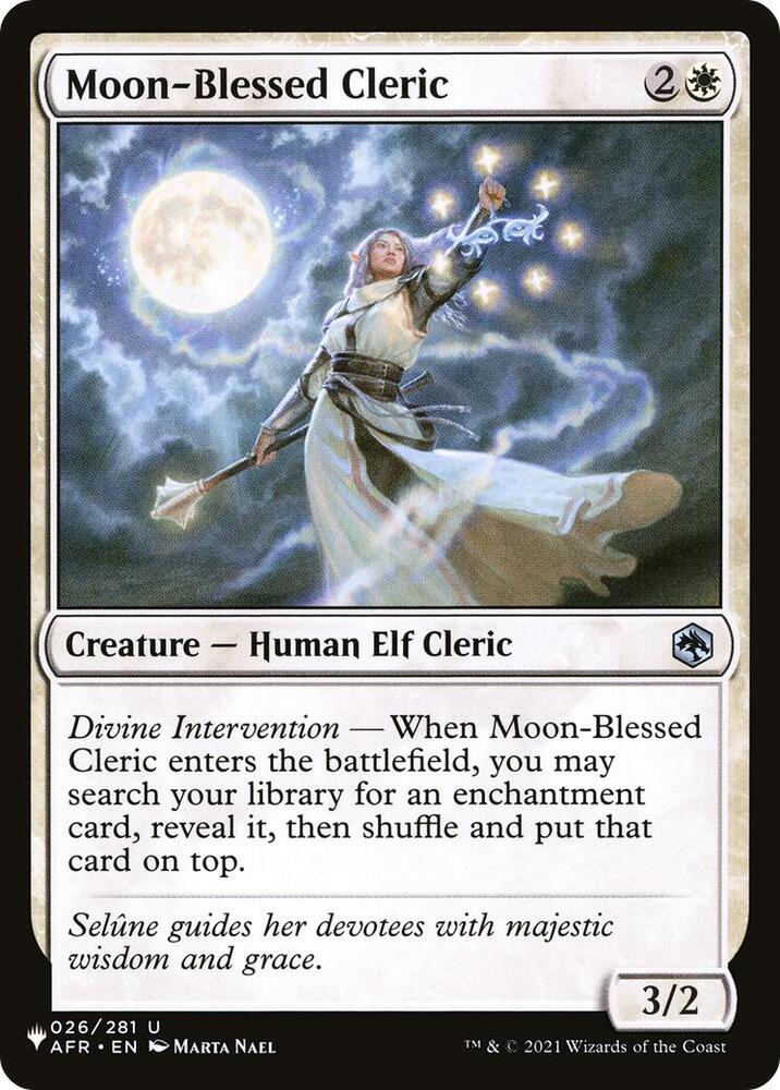Moon-Blessed Cleric (026/281) (LIST)