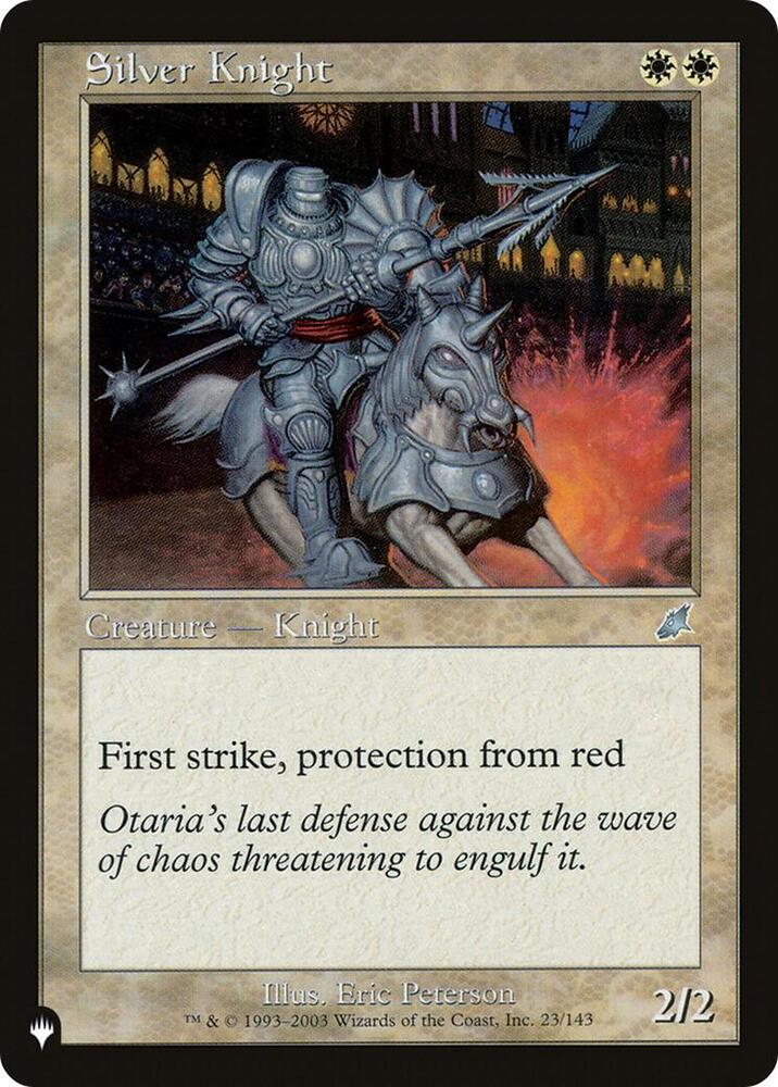 Silver Knight (23/143) (LIST)