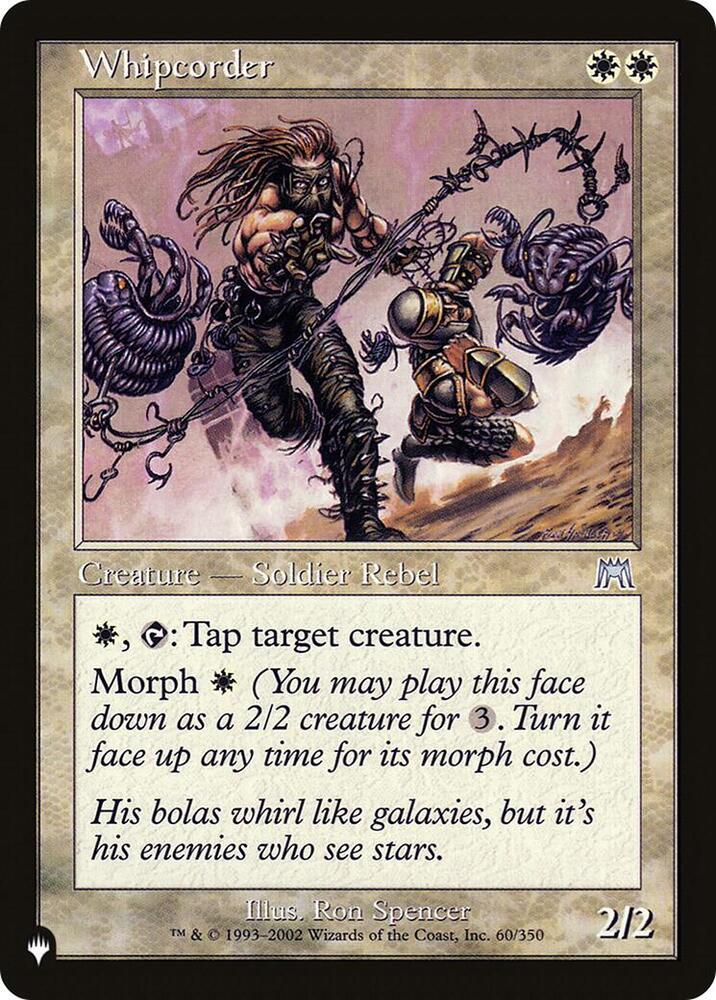 Whipcorder (60/350) (LIST)