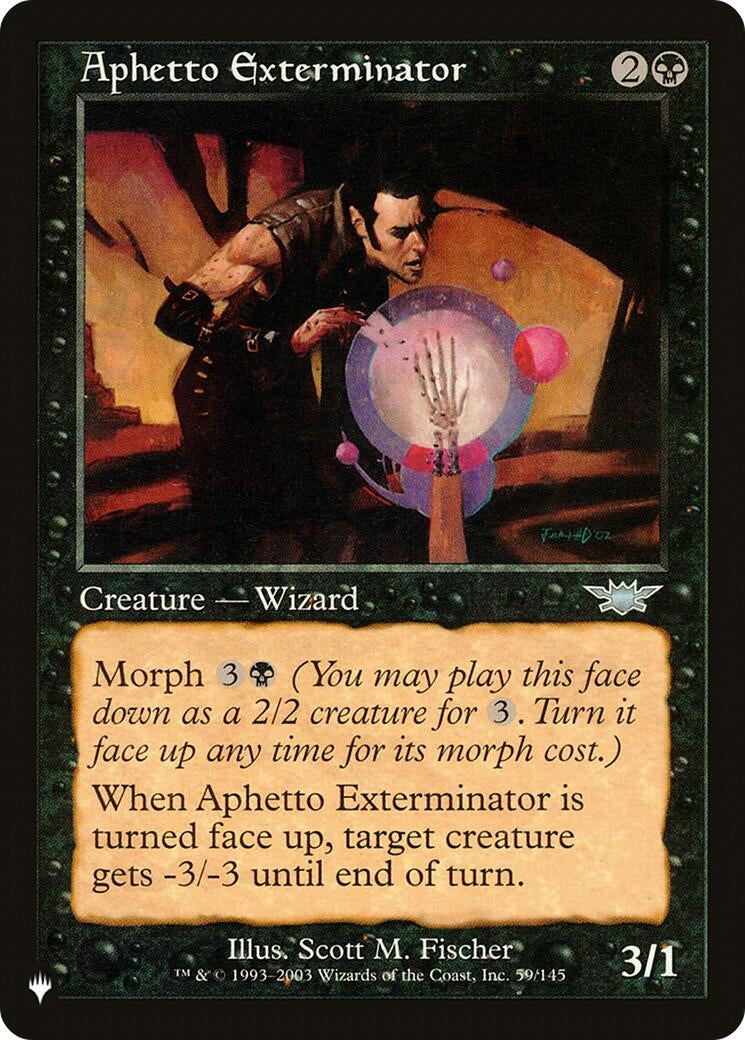 Aphetto Exterminator (59/145) (LIST)